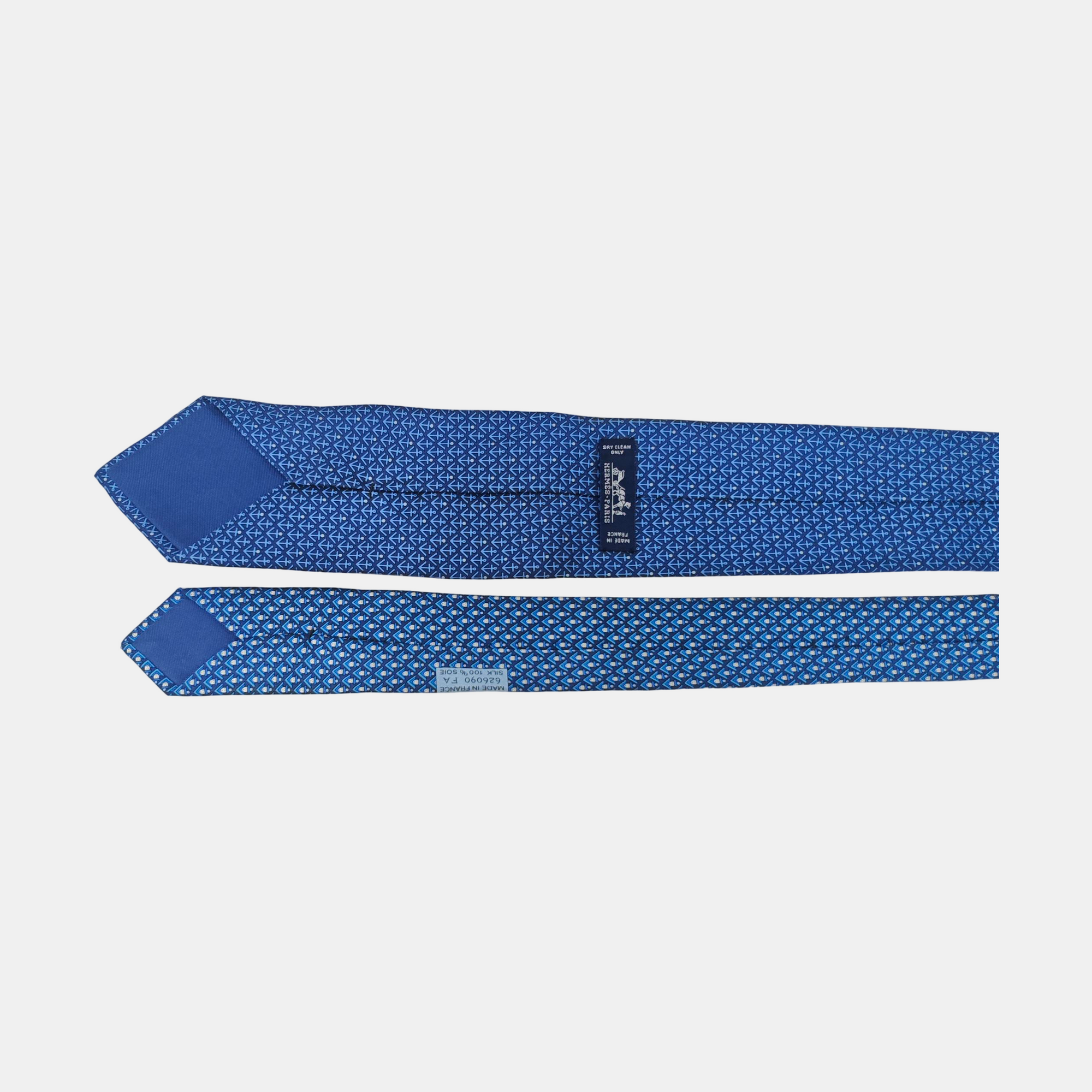 Mulberry Silk Tie Blue