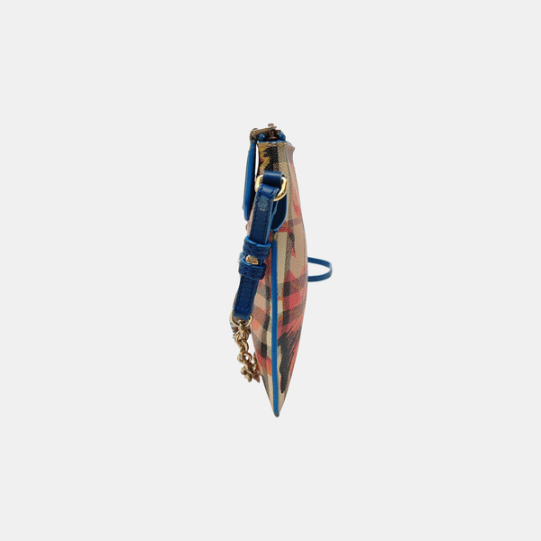 Coated Canvas Shoulder Bag Multicolor