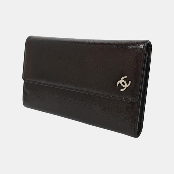 Calfskin Wallet Brown