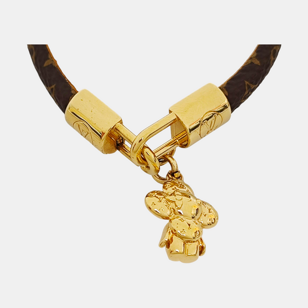ALMA Coated Canvas Brown Bracelet