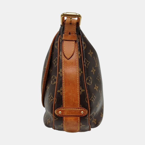 TULUM GM Monogram Coated Canvas Brown