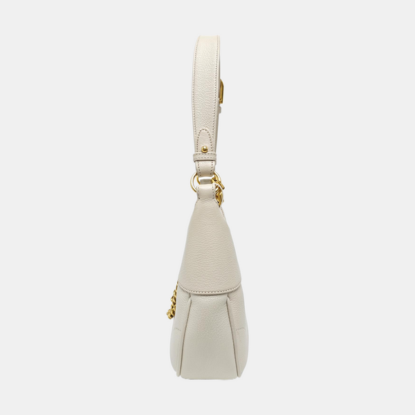 Aphrodite Small Calfskin White