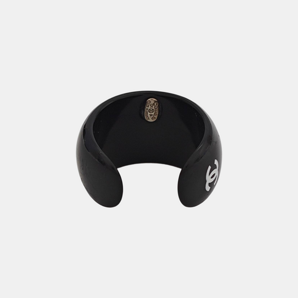 Synthetic Material Black Ring EU 55
