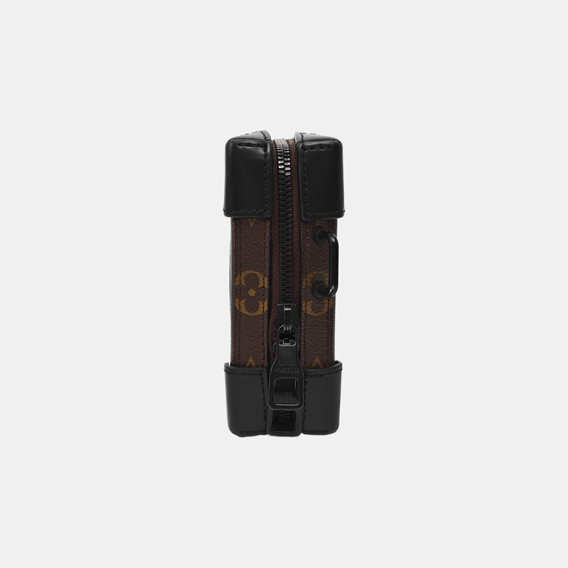 WALLET TRUNK Monogram Calfskin Gray