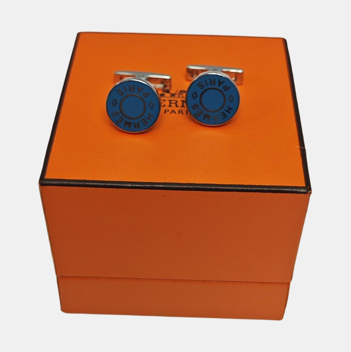 Metal Cufflink Silver