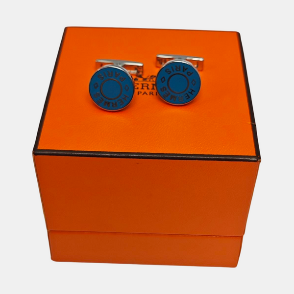 Metal Cufflink Silver