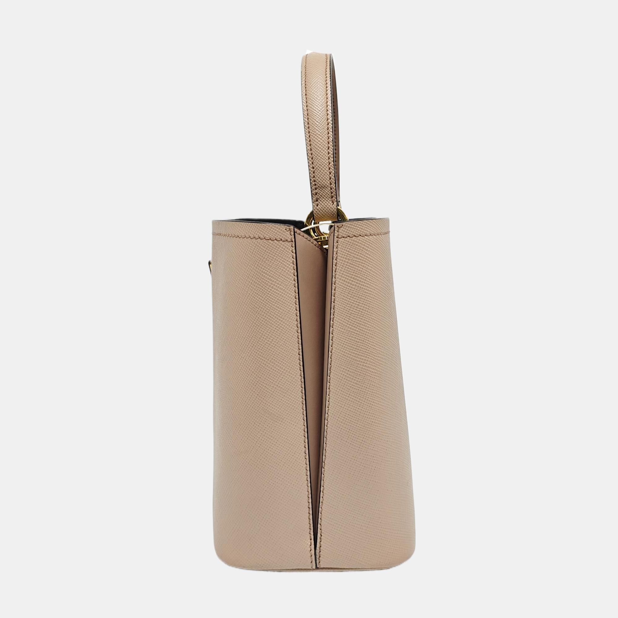 Panier Saffiano Calfskin Beige