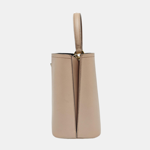 Panier Saffiano Calfskin Beige