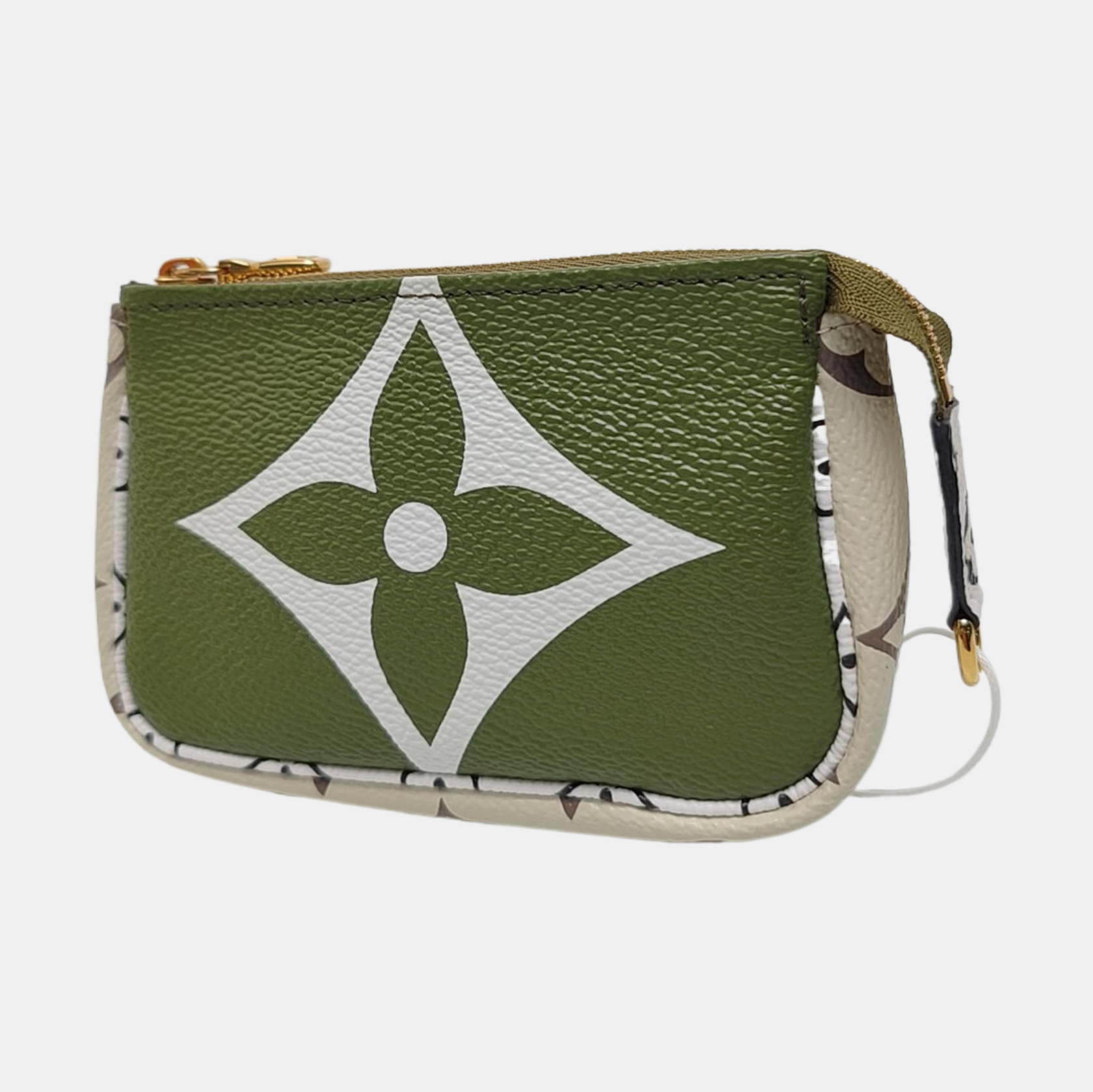 Authenticated pre-owned  ACCESSOIRES Mini Monogram Coated Canvas Green - Clutch at Looply