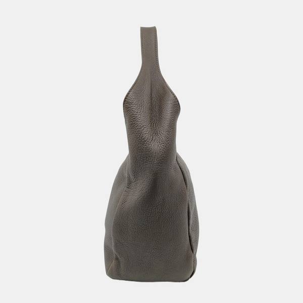 Greenwich Hobo Bag Calfskin Gray