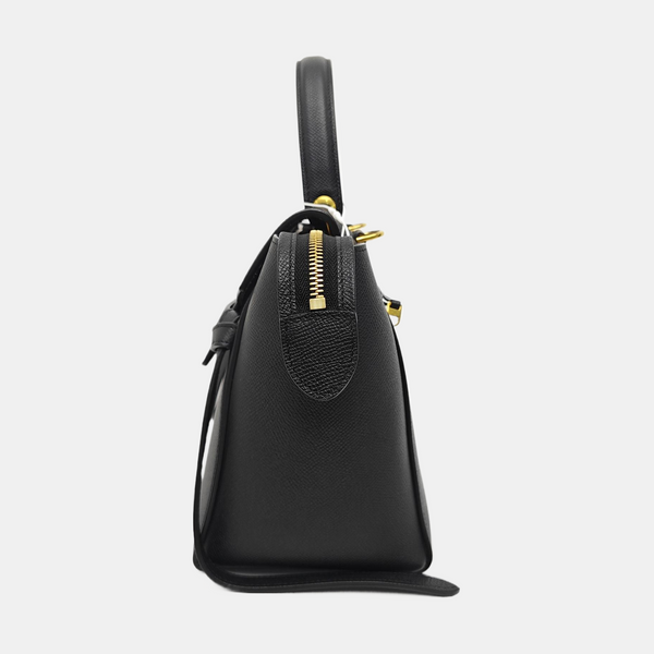 BELT Micro Calfskin Black
