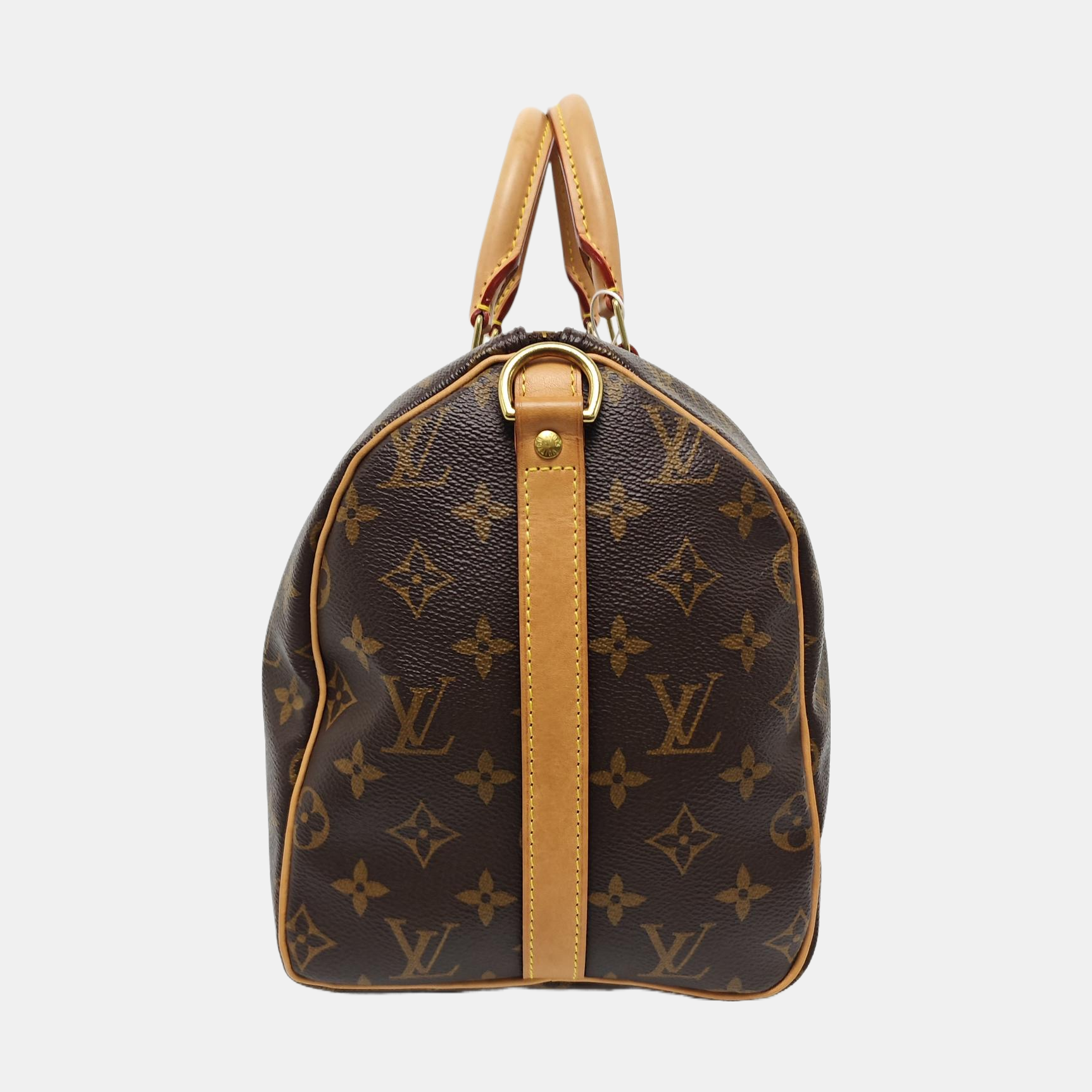 SPEEDY 30 Monogram Coated Canvas Brown