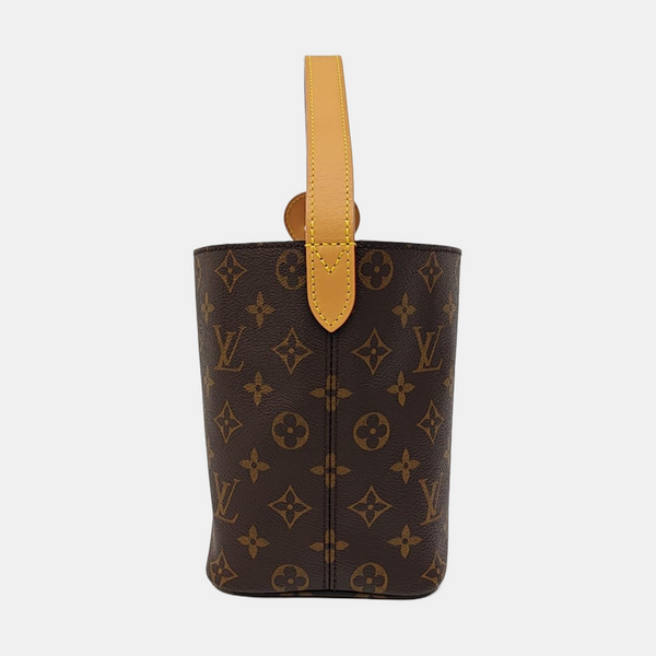 ALL IN Monogram Coated Canvas Brown