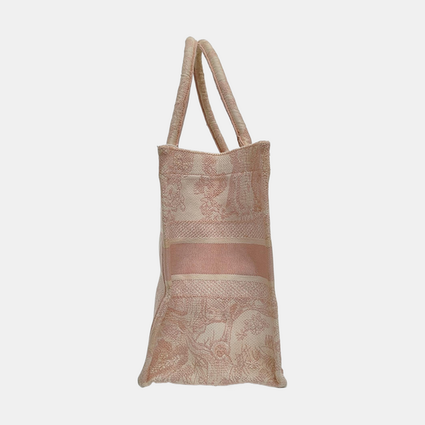 Book Tote Medium Canvas Pink