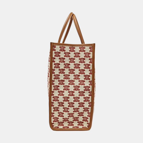 Fabric Tote Bag Red