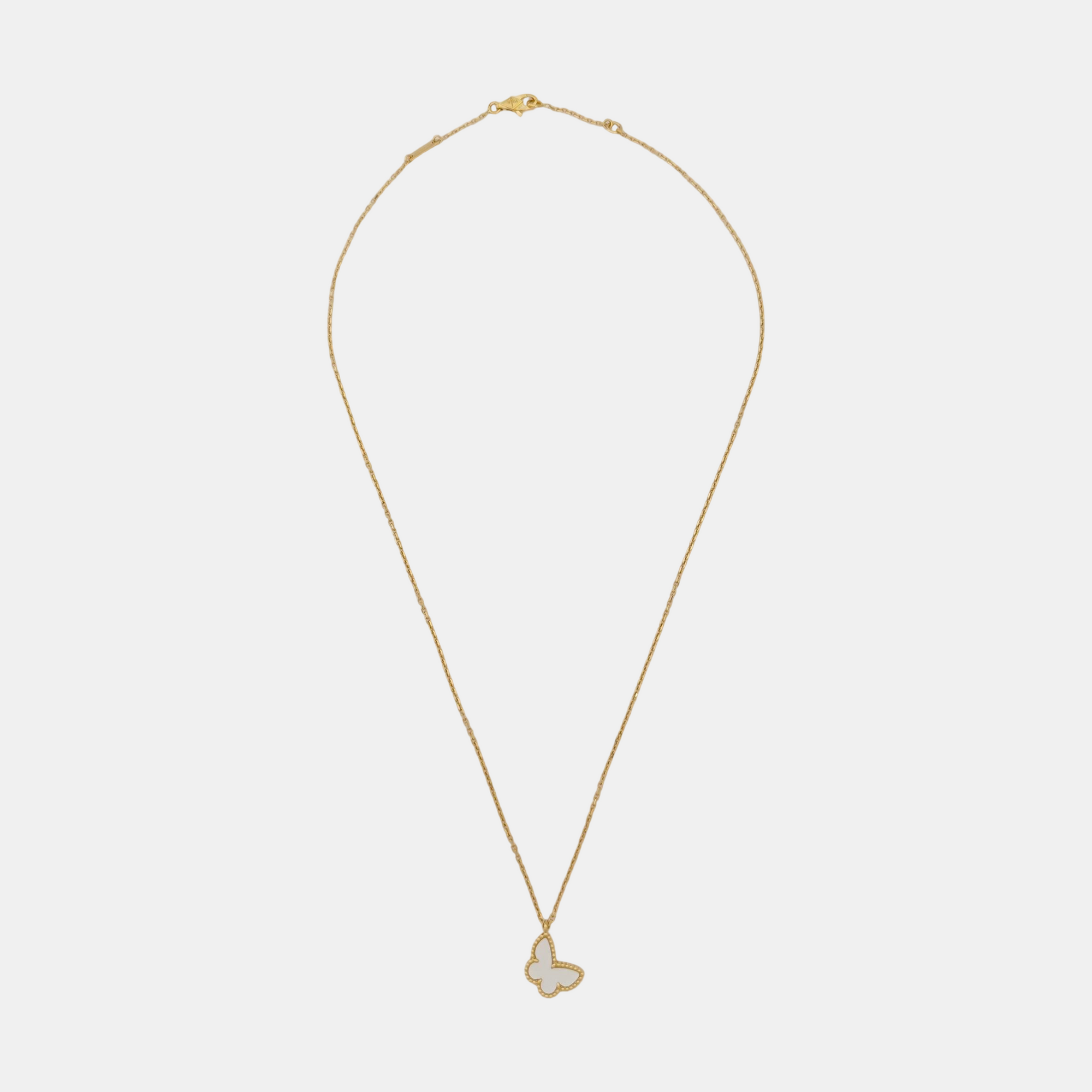 Sweet Alhambra 18k Gold Necklace