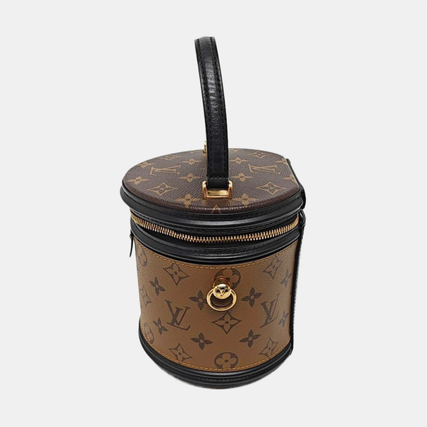 CANNES PM Monogram Coated Canvas Brown