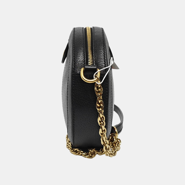 Authenticated pre-owned  Ophidia Mini Calfskin Black - Shoulder Bag at Looply