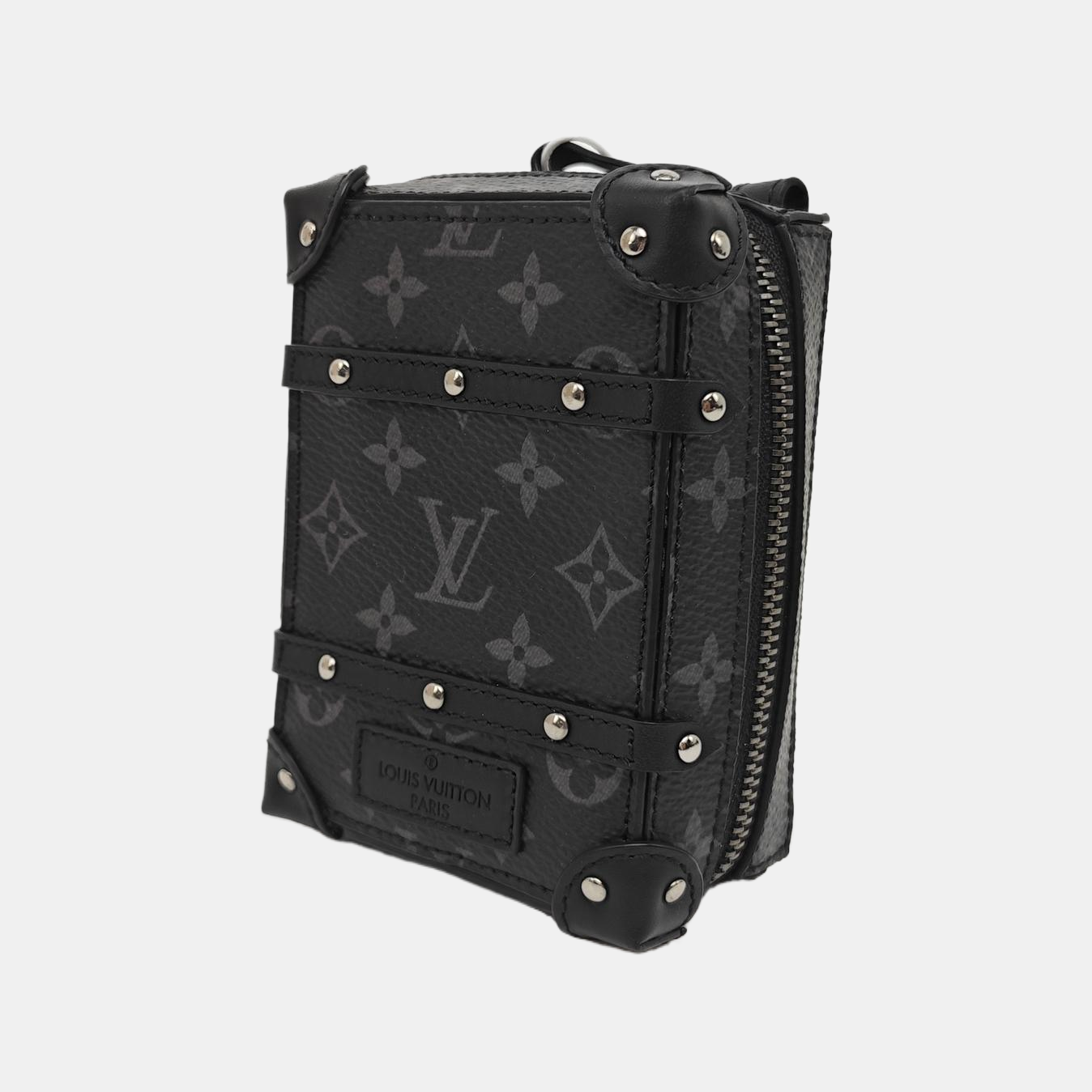 SOFT TRUNK Monogram Coated Canvas Black
