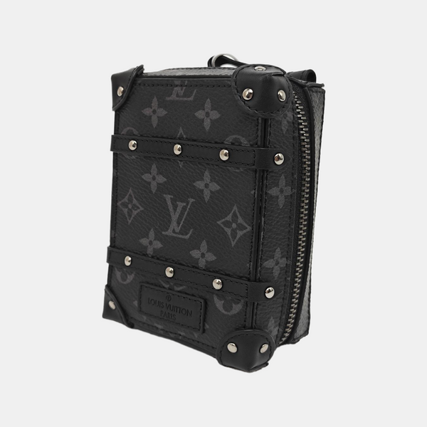 SOFT TRUNK Monogram Coated Canvas Black