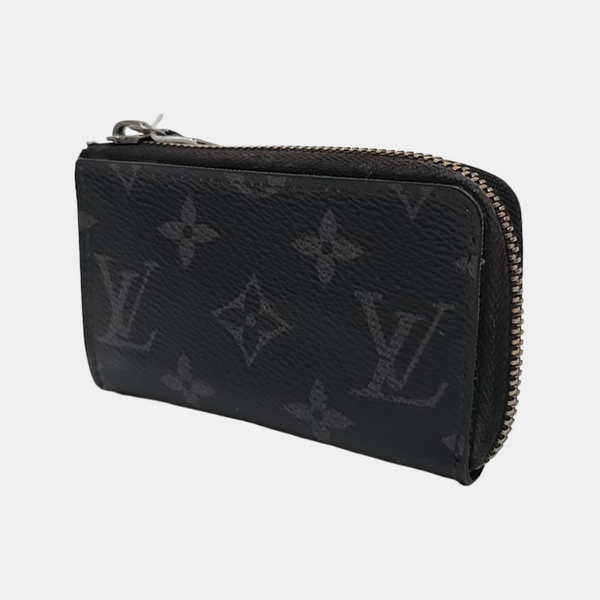 ZIPPY Monogram Coated Canvas Black Card Holder