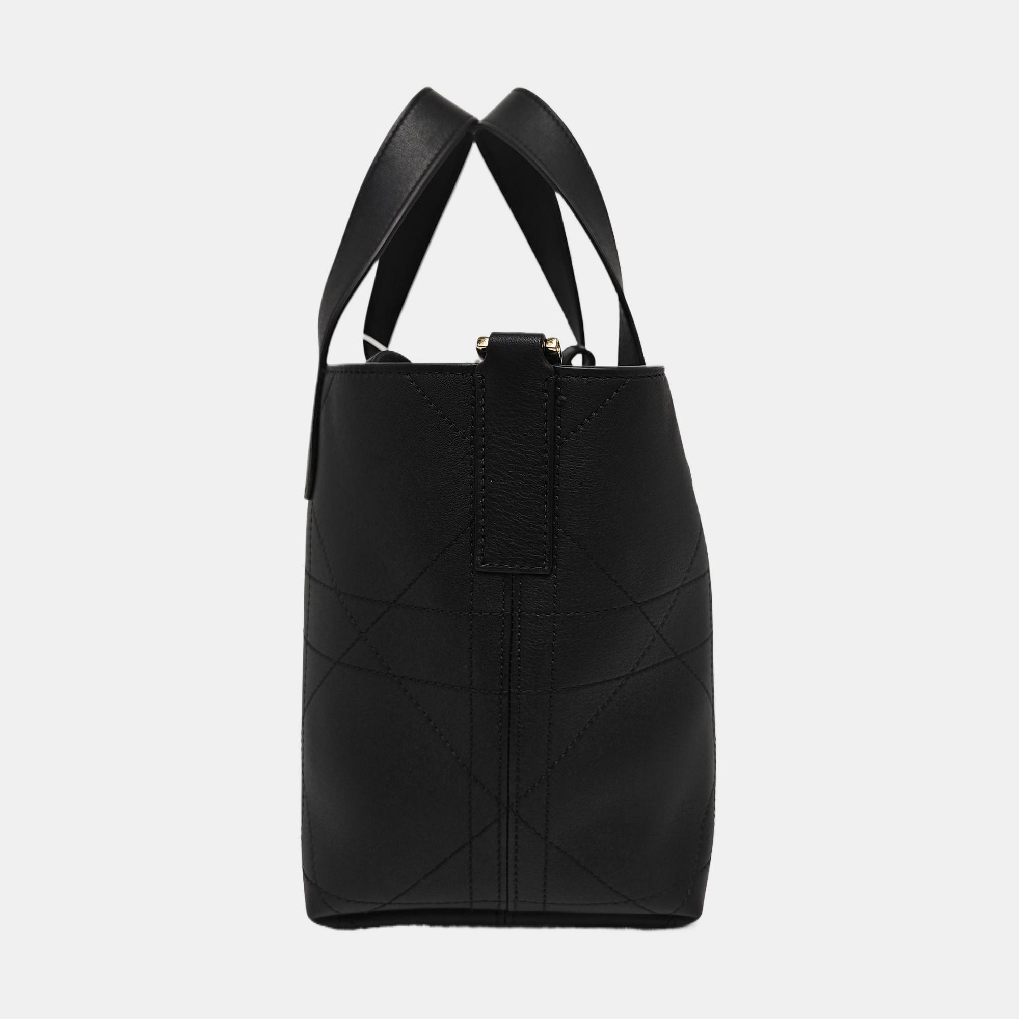 Toujours Small Cannage Calfskin Black