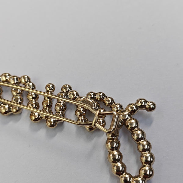 Metal Hair Clip Gold