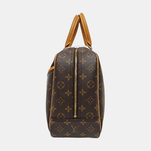 DEAUVILLE Monogram Coated Canvas Brown
