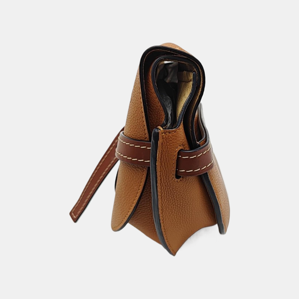 Gate Small Calfskin Brown