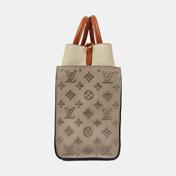 ON MY SIDE MM Monogram Calfskin Gray