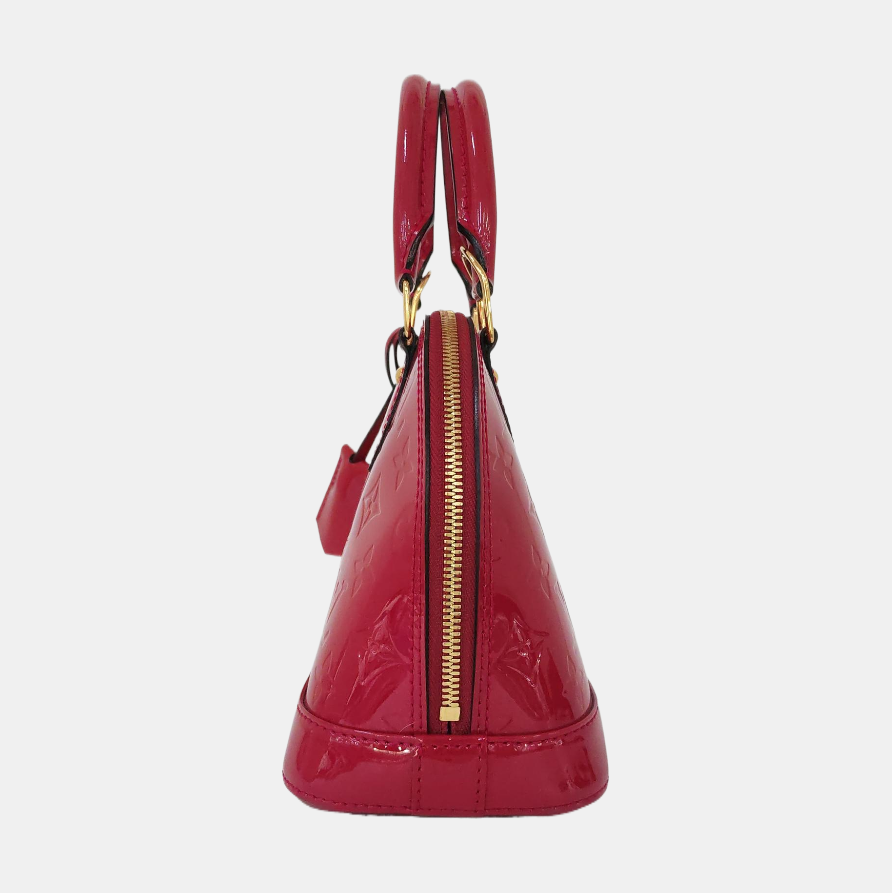 Authenticated pre-owned  ALMA BB Patent Leather Pink - Shoulder Bag at Looply
