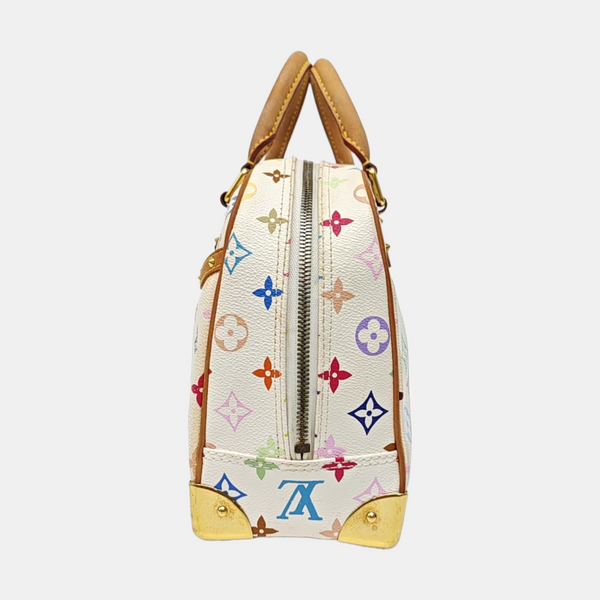 LV × TM DEAUVILLE Monogram Coated Canvas White