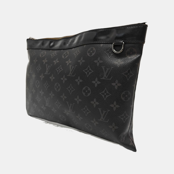 DISCOVERY Monogram Coated Canvas Black