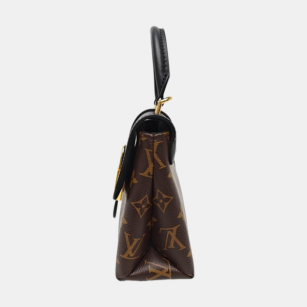 LOCKY BB Monogram Coated Canvas Brown