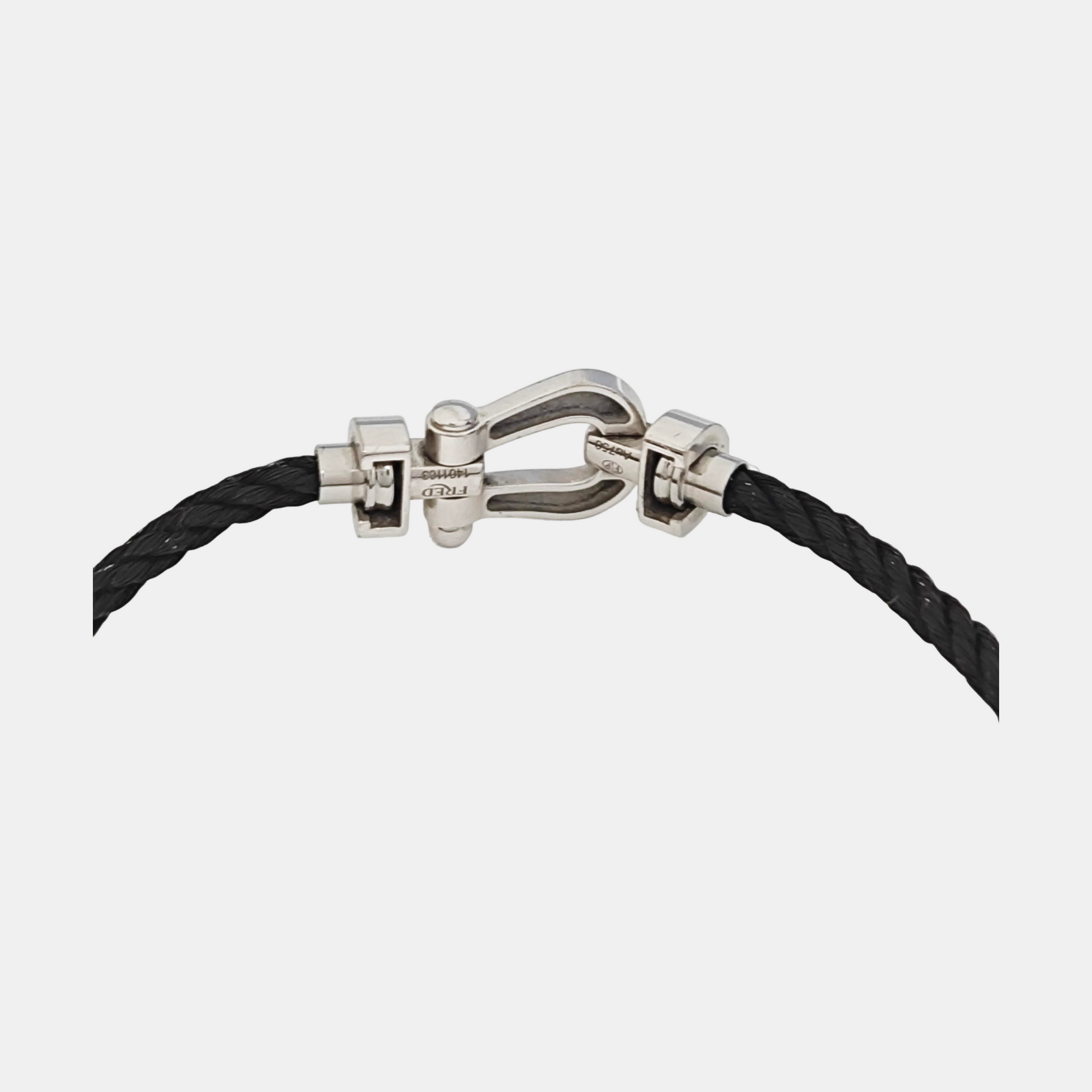 Force 10 Fabric Black Bracelet
