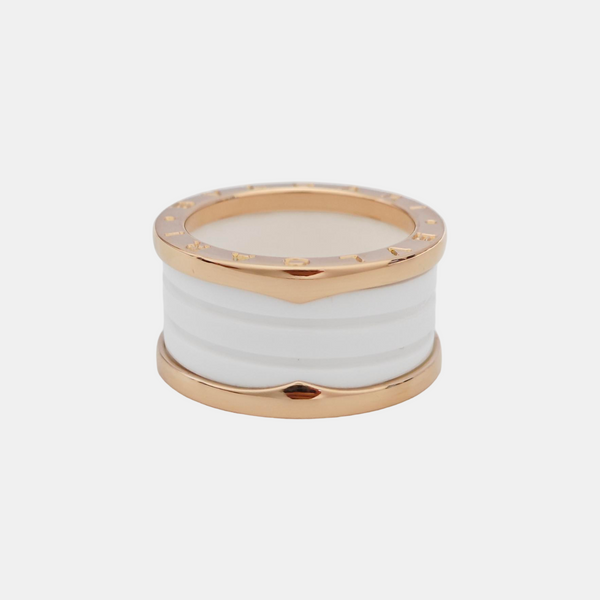 B.ZERO1 18k Rose Gold Ring EU 56