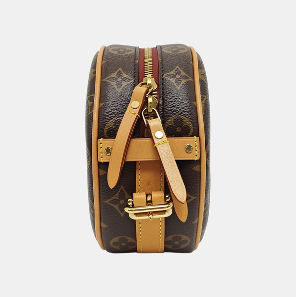 BOITE CHAPEAU PM Monogram Coated Canvas Brown