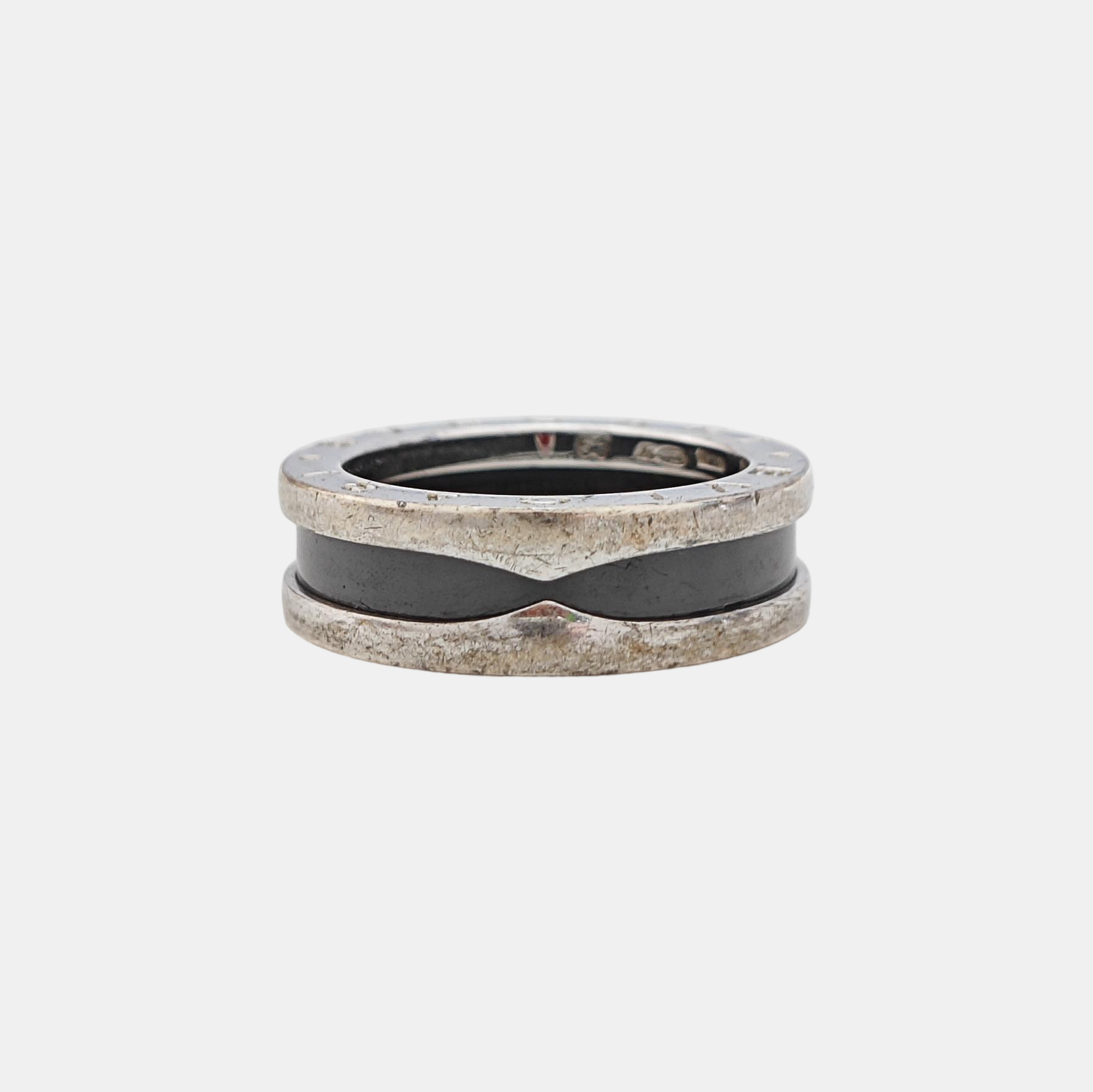 B.ZERO1 925 Sterling Silver Ring EU 53