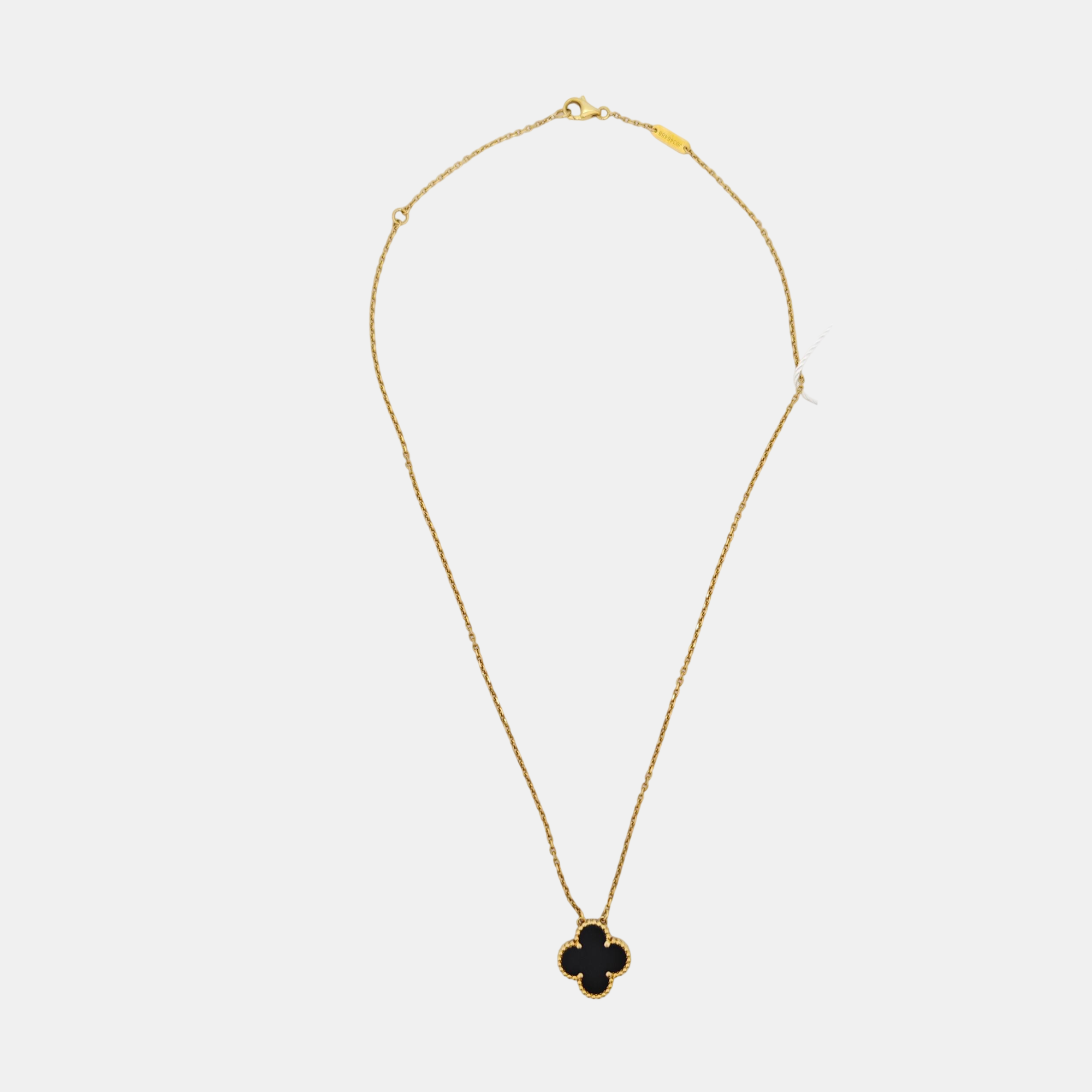 Vintage Alhambra 18k Gold Necklace
