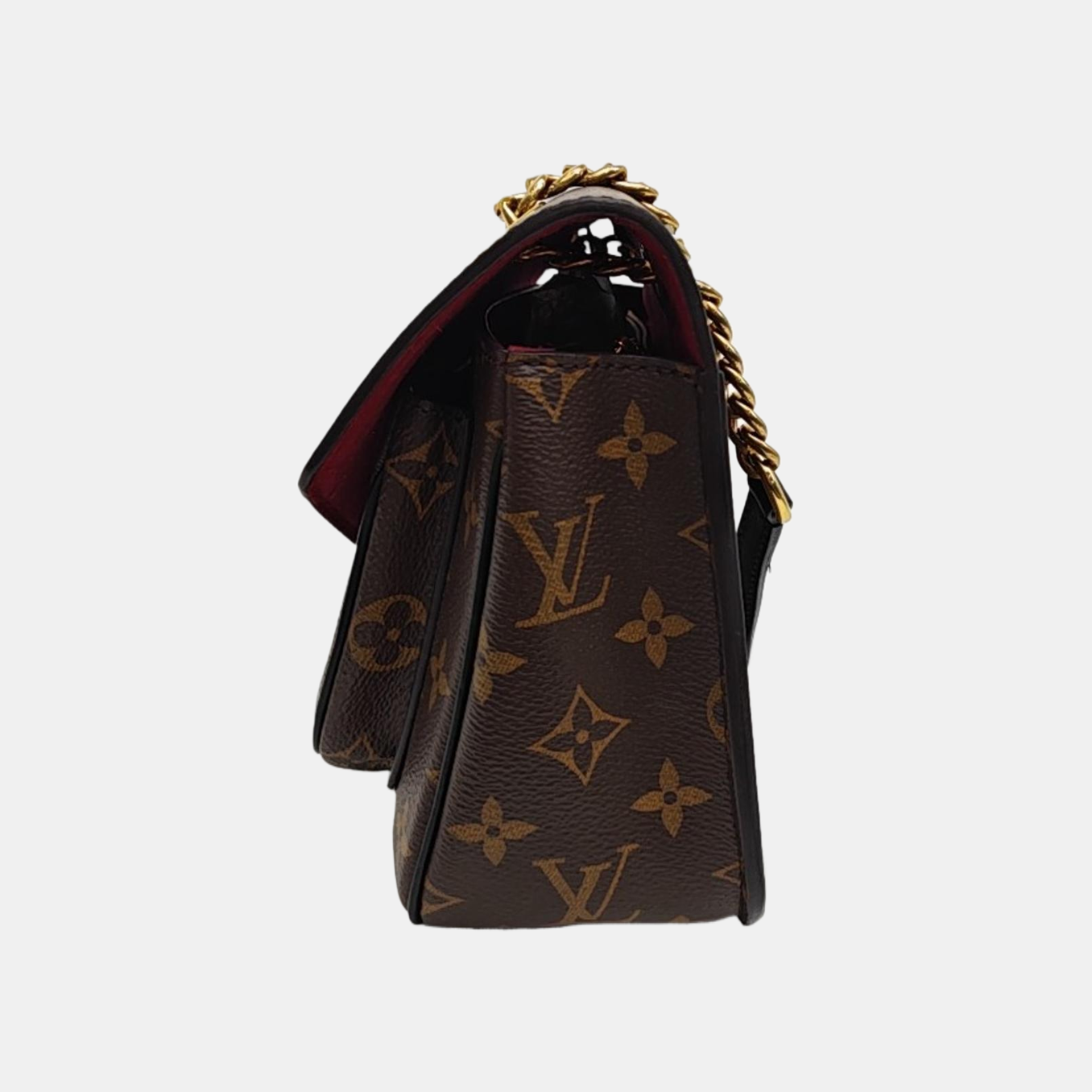 PASSY Monogram Coated Canvas Brown