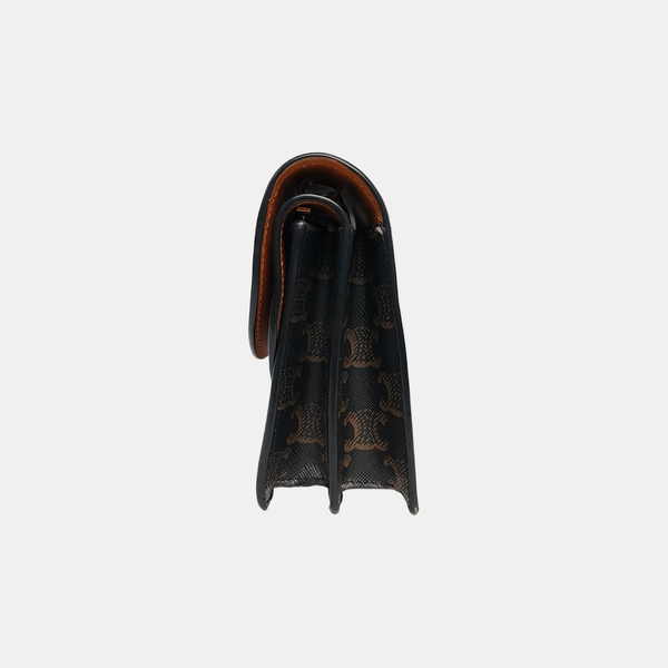 TRIOMPHE CANVAS Small Coated Canvas Brown