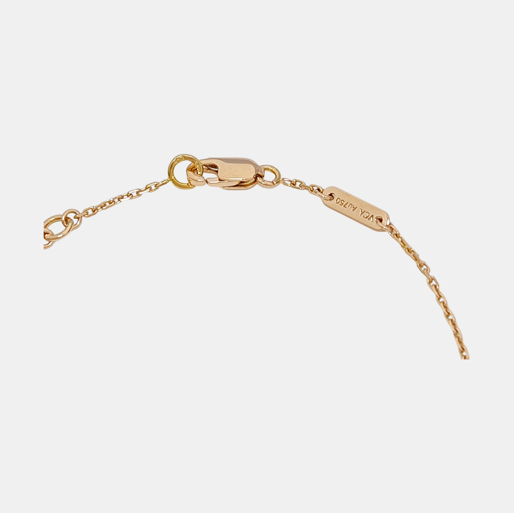 Sweet Alhambra 18k Rose Gold Bracelet