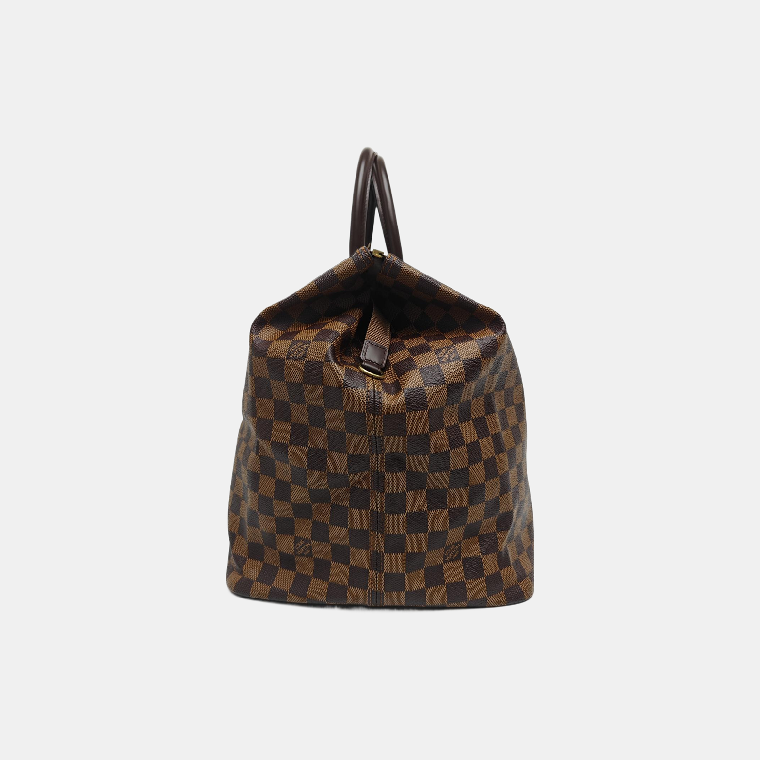 EOLE 55 Damier Ebene Coated Canvas Brown