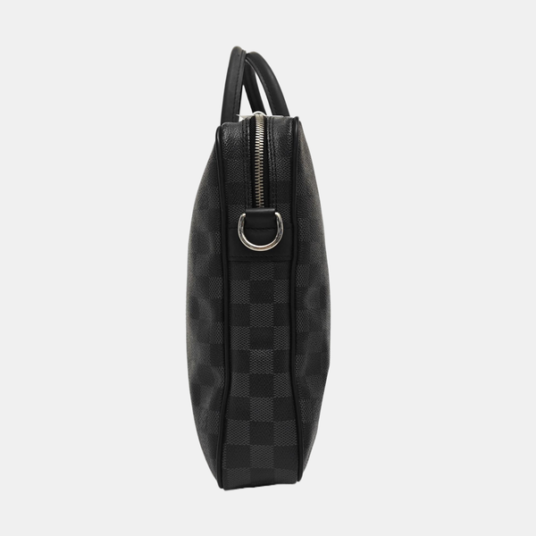 PORTE-DOCUMENTS PM Damier Graphite Coated Canvas Gray