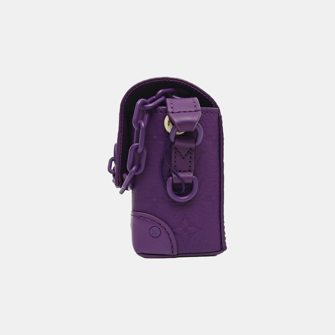 STEAMER Mini Monogram Calfskin Purple