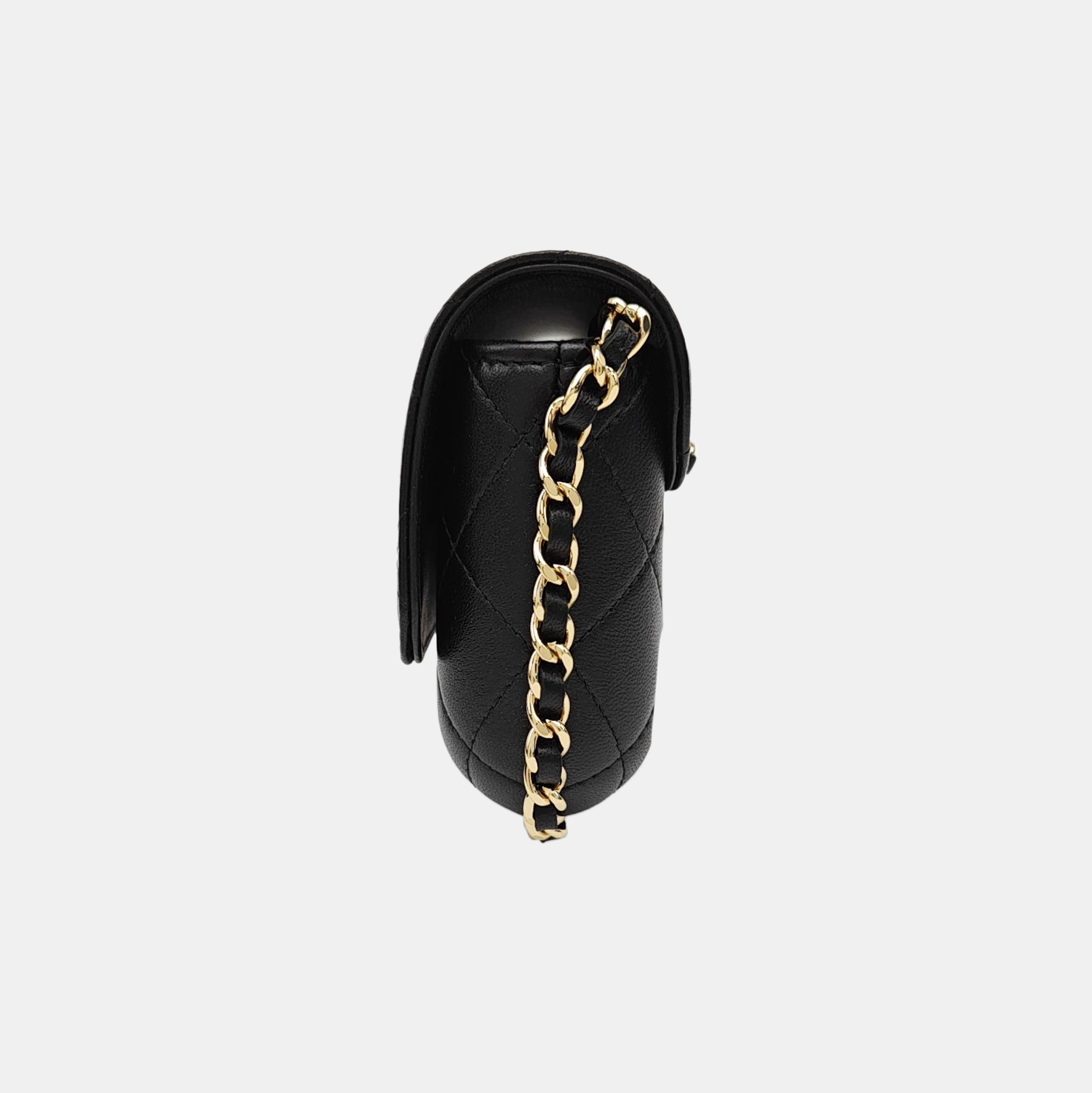 WOC Quilted Lambskin Black