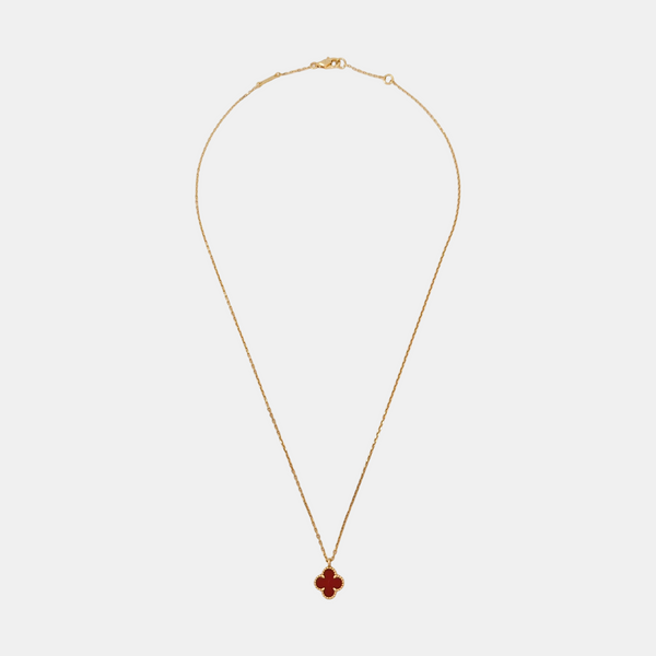 Sweet Alhambra 18k Rose Gold Necklace