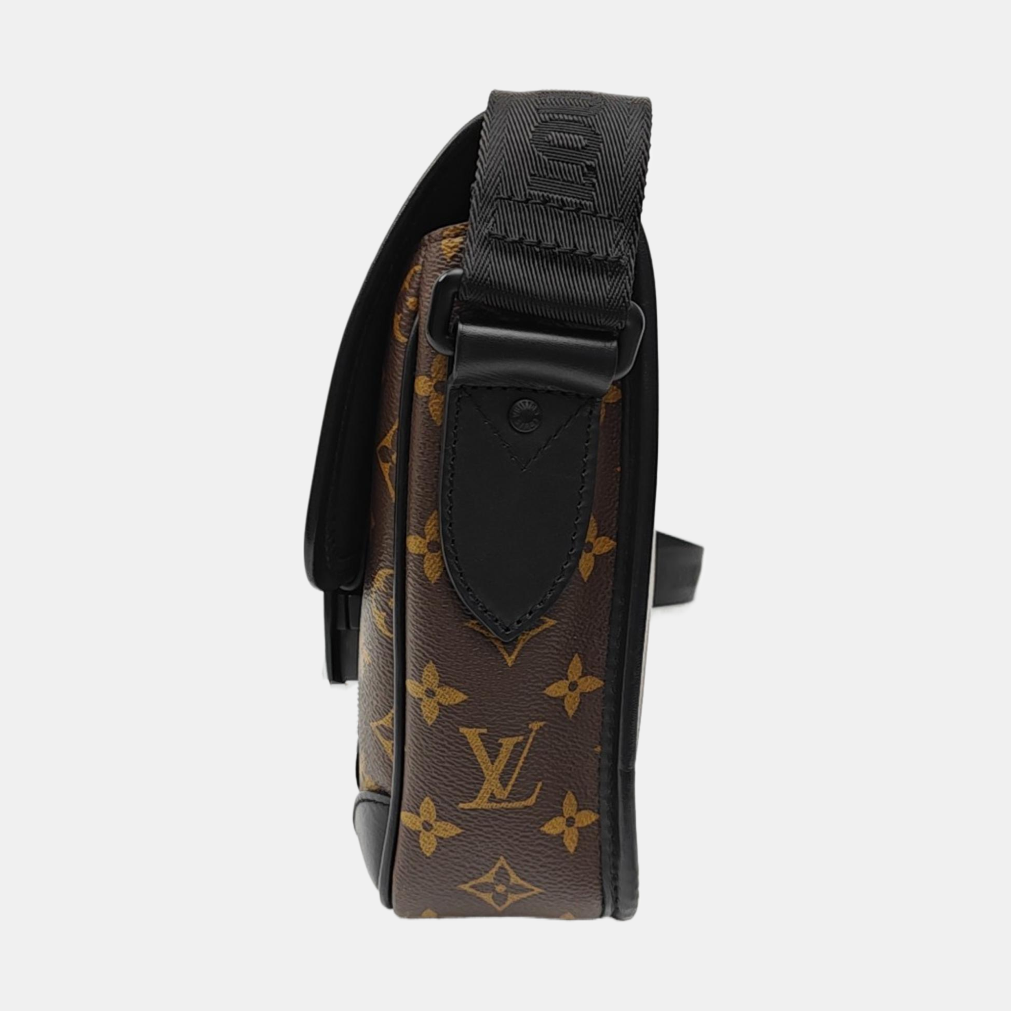 S LOCK PM Monogram Coated Canvas Brown