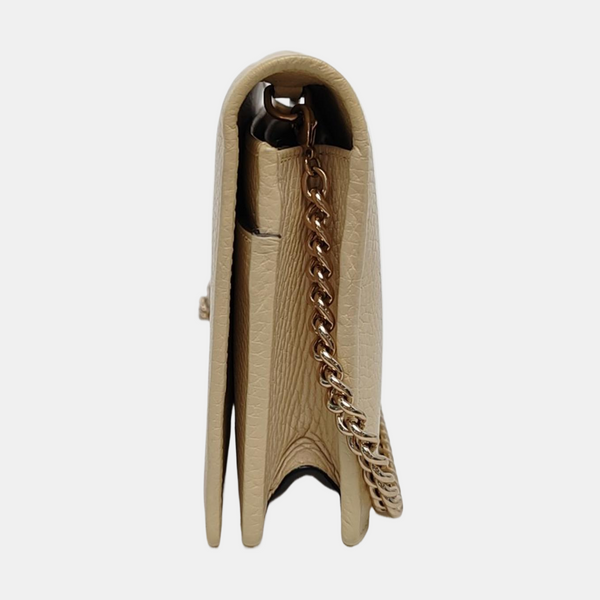 Authenticated pre-owned  Soho Calfskin Beige - Shoulder Bag at Looply