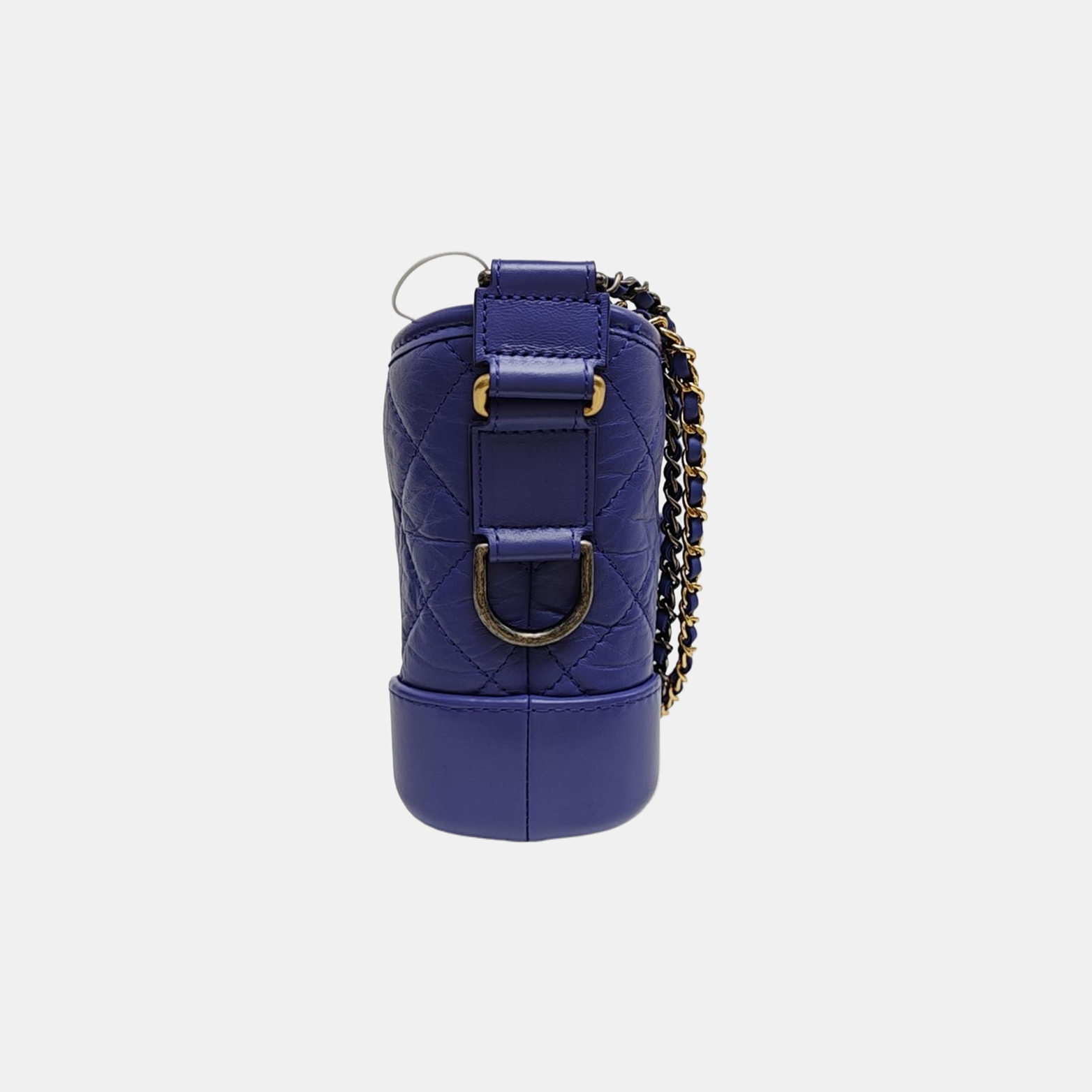 Authenticated pre-owned  GABRIELLE Small Quilted Calfskin Purple - Crossbody Bag at Looply